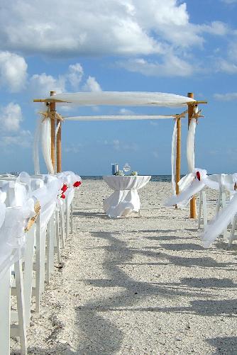 Beach Wedding Trellis